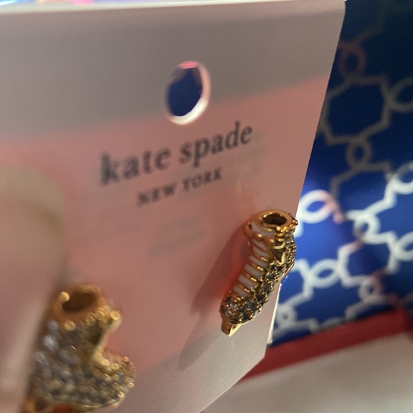 NWT Kate Spade Sparkle Ice Skates w/box - Picture 4 of 7